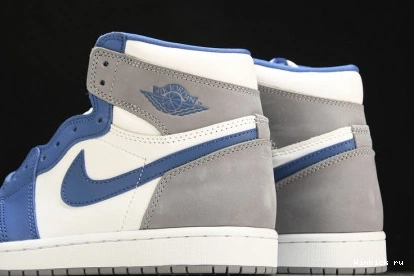 OG True Air Blue 1 High Jordan 1206